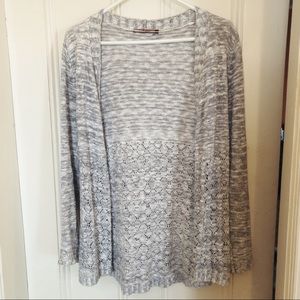 Cardigan from Belldini in gray and white colors -M